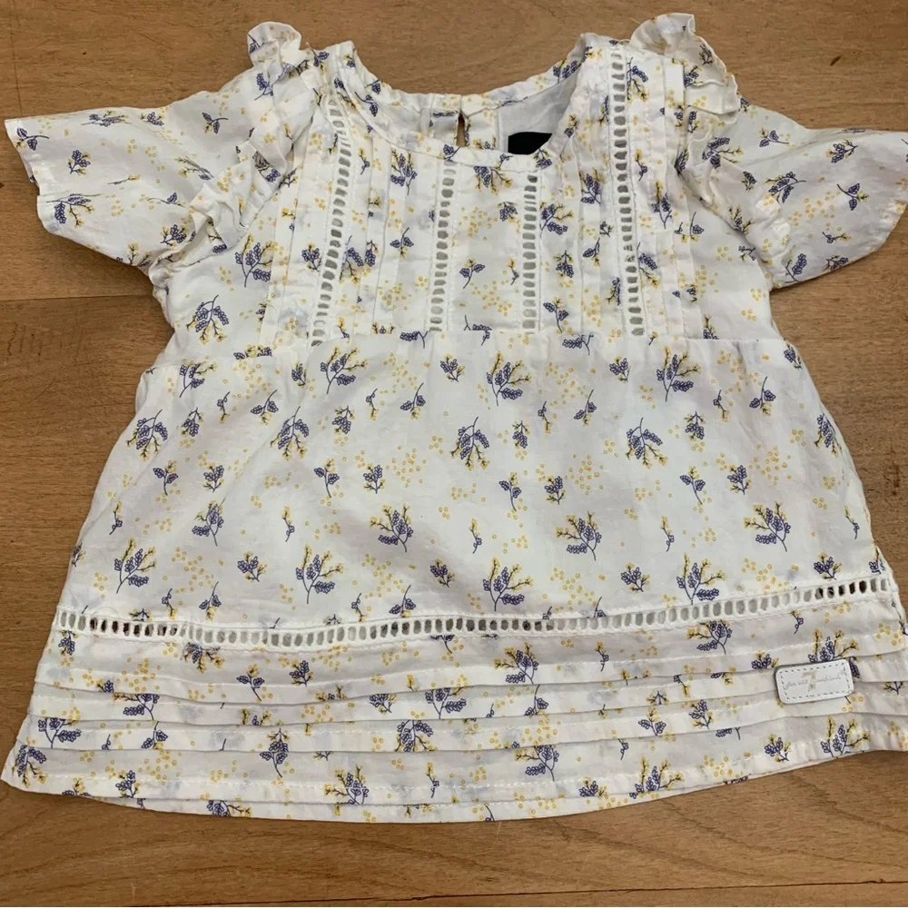Toddler 7 for All Mankind Jeans Size 12 months & 2 Tops